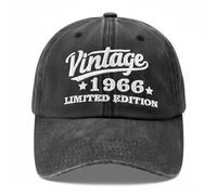 COSBERY 50th 60th 70th 80th Birthday Vintage Baseball Cap for Men, Birthday Gifts for Mens Dad Uncle Grandad, Presents for Men, Cool Unusual Stuffs Meaningful for Christmas Valentines