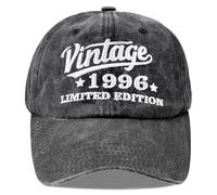 COSBERY 50th 60th 70th 80th Birthday Vintage Baseball Cap for Men, Birthday Gifts for Mens Dad Uncle Grandad, Presents for Men, Cool Unusual Stuffs Meaningful for Christmas Valentines
