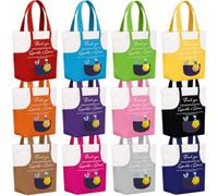 Cosblank 12 Pcs Housekeeping Appreciation Gifts Bulk Mini Canvas Tote Bag