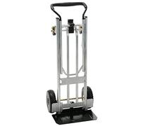 Cosco 3 in 1 Aluminium 992lb / 450kg Capacity Hand Truck with Flat-Free Wheels