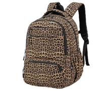 COSCOOA 40x30x15cm Personal Item Travel Bag,16x12x6inch Small Carry On Backpack 20L, Flight Approved Underseat Luggage Bag, Leopard, 40x30x15cm, Compact
