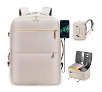 COSCOOA Expandable Carry On Travel Backpack,For Frontier Airlines Personal Item Bag 18x14x8 Underseat Travel Duffel Bag,17 inch Laptop Backpack Flight Approved