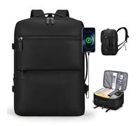 COSCOOA Expandable Carry On Travel Backpack,For Frontier Airlines Personal Item Bag 18x14x8 Underseat Travel Duffel Bag,17 inch Laptop Backpack Flight Approved