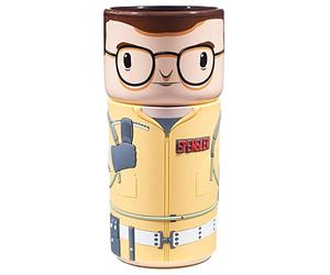CosCups by Numskull Ghostbusters Egon Spengler Ceramic Mug Gift with Rubber Sleeve 400ml - Official Ghostbusters Merchandise