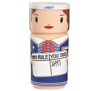 CosCups by Numskull Stranger Things Robin Buckley Scoops Ceramic Mug Gift with Rubber Sleeve 400ml - Official Stranger Things Merchandise