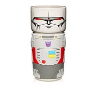 CosCups by Numskull Transformers Megatron Ceramic Mug Gift with Rubber Sleeve 400ml - Official Transformers Merchandise