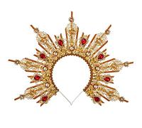 COSDREAMER Halo Crown Mary Goddess Headband Women's Halloween Costume Goddess Headwear (N)