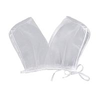 COSDREAMER Women's Corsets Breast Gauze White
