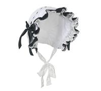 COSDREAMER Women's Victorian Pioneer Colonial Pilgrim Bonnet