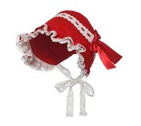 COSDREAMER Women's Victorian Pioneer Colonial Pilgrim Bonnet