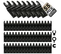 Coselena 55-Piece Multi Tool Blades Set - Heavy-Du