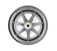 Cosen 6 inch Replacement Wheels for rollator Walker,Parts,Accessories,Rollator/Wheelchair/Walker Generic 6 inch Wheels,Front and Rear 6” Rollator Replacement Wheel Assembly-1Ea