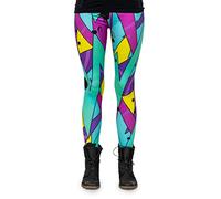 cosey - Neon Line Leggings (one Size fits All)- in Different neo-Retro Jazz Design