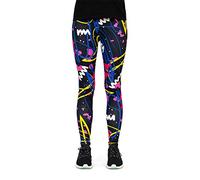 cosey - Neon Line Leggings (one Size fits All)- in Different neo-Retro Pop Scribble Design