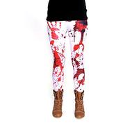 cosey - Printed Colorful Halloween Leggings (one Size) - Bloodstains Design