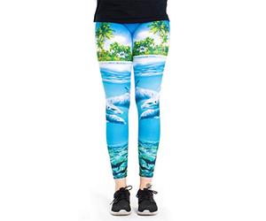 cosey - Printed Colorful Leggings (one Size) - Design Dolphin Coast