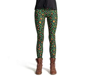 cosey - Printed Colorful Leggings (one Size) - Design Leopard Pattern 7