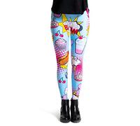cosey - Printed Colorful Leggings (one Size) - Design Popart