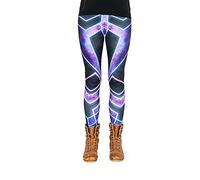 cosey Women's Neonlook Leggings, Opaque, Cyber Pants, One Size