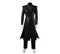 CosFantasy Prince Daemon Cosplay Costume Men's Tunic Costume Halloween, Black, M