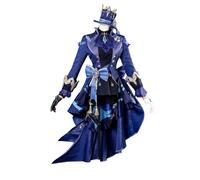Cosfun Genshin Impact Furina Cosplay Costume Jacquard Upgrade Black Version C08735 M