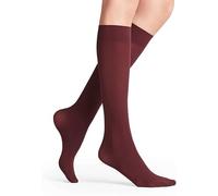 COSHAL® 1 Pair Girls' Knee High Socks Girls Cotton Rich Back to School Socks Uniform Party Wear Comfort Fit Long Socks Stocking Girl Knee High Kids School Socks Size 6-8 Maroon KH