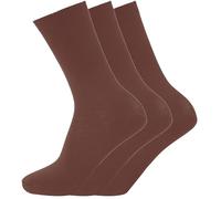COSHAL® 3 Kids School Socks Boys & Girls Cotton Rich Breathable Socks Unisex Children Cotton Socks Kids Back to School Casual Sports socks Size 6-8 Brown