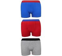 COSHAL Boys 5-13 Years Underwear Cotton Boxers Shorts Assorted Colours (3 Pack) 13 Years