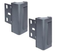 Coshar Home Security Door Lock Deep Gray Reinforcement Locks Extra Security Doors Lock for Front Door Fliplock Door Locks for Inward Swinging Door