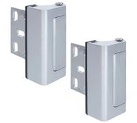 Coshar Home Security Door Lock Sliver Door Reinforcement Lock Aluminum Alloy Doors Extra Security Door Lock for Front Door Fliplock Doors Locks for Inward Swinging Door