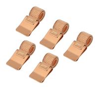 Coshar Pen Loop Holder Clip Rose Gold Metal Spring Pen Clipboard Holders Pen Clipboard Holder Organizer for Notebook Clipboard Journals Pictures,5Pcs Rose Gold