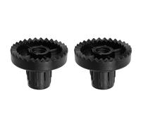 Coshar Swing Canopy Fittings Replacement Part - Black Plastic Top Beam Fittings - SWING Fittings - 48 x 35mm / 1.9" x 1.38" (Dia.*H), 15mm / 0.6" Screw Length
