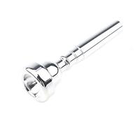 Coshar Trumpet Mouthpiece Type 3C Silver Mouthpiece Replacement for Trumpet Musical Instruments for Beginners and Professional Players, Brass