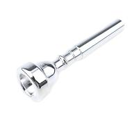 Coshar Trumpet Mouthpiece Type 5C Silver Mouthpiece Replacement for Trumpet Musical Instruments for Beginners and Professional Players, Brass