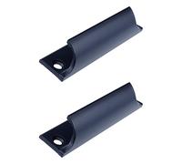 Coshar Window Pulls Sash Lifts Handle Aluminum Alloy Drawer Push Pull Handle Hardware for Sliding Window Kitchen Closet 2Pcs Black (3-inch Hole Center)