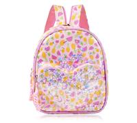 COSHAYSOO Fashion Backpack for Girls Teens with Adjustable Straps, Pink Pineapple Watermelon Print