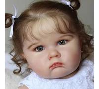cosheng - 20Inch Christmas Doll Newborn Toddler Soft Vinyl Reborn Doll Girl Lifelike Baby Dolls Real Life Baby Dolls Bebe Reborn Girl Xmas Toys