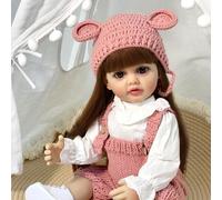 cosheng 22Inch Lifelike Reborn Baby Dolls Realistic Newborn Full Body Girl Betty Doll Silicone Baby That Look Real Toy Gift for Kids Age 3+ Doll Collectors Lovers