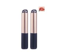 COSHINE Premium Silicone Makeup Brush Set - 2pcs High Elastic Brushes for Lip Balm, Lip Gloss, Lipstick and Concealer