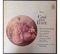 Cosi¬ Fan Tutte 4LP BOX SET - Wolfgang Amadeus Mozart / Elisabeth Schwarzkopf, Christa Ludwig, Hanny Steffek, Alfredo Kraus, Giuseppe Taddei, Walter Berry, Philharmonia Orchestra And Philharmonia Chorus, Karl Böhm LP