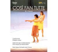 Così Fan Tutte: Paris Opera (Jordan) DVD (2017) Anne Teresa De Keersmaeker cert
