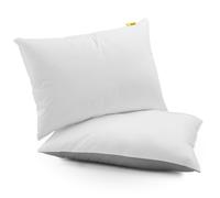 Cosi Home Cooling Pillow Cases (2 Pack) Q-Max 0.45, Double-Sided for Summer & Year-Round Use, Breathable Cool Silky Pillow Covers, Machine Washable - Grey