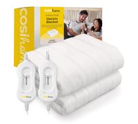 Cosi Home Dual Control Electric Blanket in White | Size: Double Cosi Home White Double