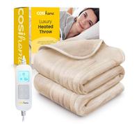 Cosi Home Fleece Electric Heated Throw - Cream, Cream