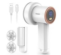 Cosicosy Debobbler, Bobble Remover for Clothes Fabric Shaver Lint Remover Clothes Debobbler LED Digital Display 2-In-1 Lint Roller Wool Defuzzer Fluff Remover Quick and Effective (3 Blades Included)