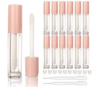 COSIDEA 14 pcs empty 8ml big wand lip gloss tube concealer tube packing, PINK