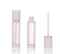 COSIDEA 30 PCS Empty White thick Lip Gloss Tubes 8ml lipgloss Tube with Wand Applicator for Lip oil tint bottles container