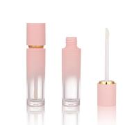 COSIDEA 30PCS Empty gradient Pink Lip Gloss Tubes 8ml lipgloss Tube with Wand Applicator for Lip oil tint bottles container (Pink, 30 pcs)