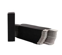 COSIDEA 50 PCS Empty Matte black Lip Gloss Boxes W22 xW22 xH92mm /0.87 * 0.87 * 3.62 inch, Cosmetic Perfume/Mascara Box Packaging for Small Business Wholesale, small Kraft Paper Box