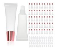 COSIDEA 50pcs 10ml Empty lipgloss tubes chapstick tube empty to make your own lip gloss